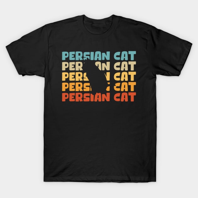 Persian Cat T-Shirt by maxcode